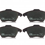 Smart Roadster EBC Front Brake Pads Ultimax Black