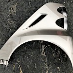 Smart Fortwo LH Rear Wheel Arch Fender Body Panel Warm Grey - Fortwo 07 - 2014